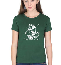 Load image into Gallery viewer, Dragon Ball T-Shirt for Women-XS(32 Inches)-Dark Green-Ektarfa.online
