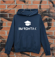 Load image into Gallery viewer, IIM Rohtak Unisex Hoodie for Men/Women-S(40 Inches)-Navy Blue-Ektarfa.online
