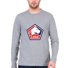 Load image into Gallery viewer, Lille Full Sleeves T-Shirt for Men-Grey Melange-Ektarfa.online
