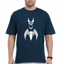 Load image into Gallery viewer, Venom Spiderman Superhero Oversized T-Shirt for Men-Petrol Blue-Ektarfa.online
