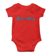 Load image into Gallery viewer, Rick and Morty Kids Romper For Baby Boy/Girl-0-5 Months(18 Inches)-Red-Ektarfa.online
