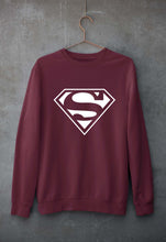 Load image into Gallery viewer, Superman Superhero Unisex Sweatshirt for Men/Women-Maroon-Ektarfa.online
