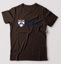 Load image into Gallery viewer, University of Pennsylvania T-Shirt for Men-Coffee Brown-Ektarfa.online
