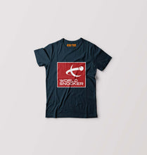 Load image into Gallery viewer, World Snooker (WST) Kids T-Shirt for Boy/Girl-Petrol Blue-Ektarfa.online
