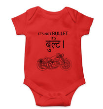 Load image into Gallery viewer, Royal Enfield Bullet Kids Romper For Baby Boy/Girl-0-5 Months(18 Inches)-Red-Ektarfa.online
