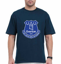 Load image into Gallery viewer, EVERTON Oversized T-Shirt for Men-Petrol Blue-Ektarfa.online
