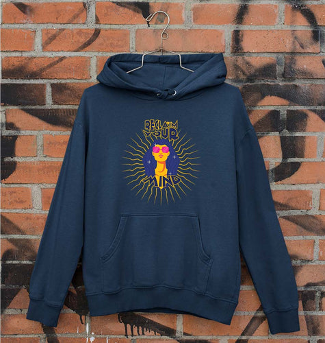 Psychedelic Mind Unisex Hoodie for Men/Women-Navy Blue-Ektarfa.online