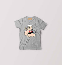 Load image into Gallery viewer, Popeye Kids T-Shirt for Boy/Girl-0-1 Year(20 Inches)-Grey-Ektarfa.online
