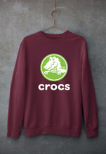Load image into Gallery viewer, Crocs Unisex Sweatshirt for Men/Women-Maroon-Ektarfa.online
