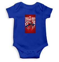 Load image into Gallery viewer, Spider Man Superhero Kids Romper Kids Romper For Baby Boy/Girl-0-5 Months(18 Inches)-Royal Blue-Ektarfa.online
