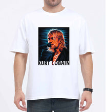 Load image into Gallery viewer, Kurt Cobain Oversized T-Shirt for Men-White-Ektarfa.online
