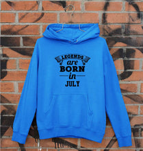Load image into Gallery viewer, Legends are Born in July Unisex Hoodie for Men/Women-Royal Blue-Ektarfa.online

