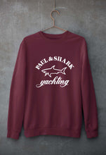 Load image into Gallery viewer, Paul &amp; Shark Unisex Sweatshirt for Men/Women-S(40 Inches)-Maroon-Ektarfa.online
