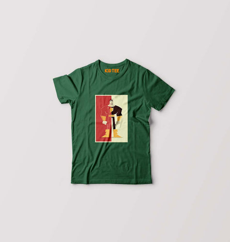 Black Adam Kids T-Shirt for Boy/Girl-Dark Green-Ektarfa.online