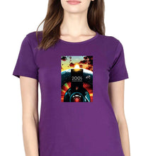 Load image into Gallery viewer, 2001 A Space Odyssey T-Shirt for Women-Purple-Ektarfa.online
