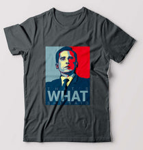 Load image into Gallery viewer, Michael Scott T-Shirt for Men-Steel grey-Ektarfa.online
