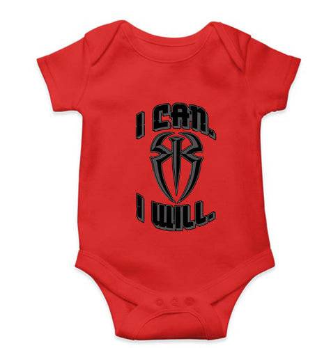 Roman Reigns WWE Kids Romper For Baby Boy/Girl-Red-Ektarfa.online