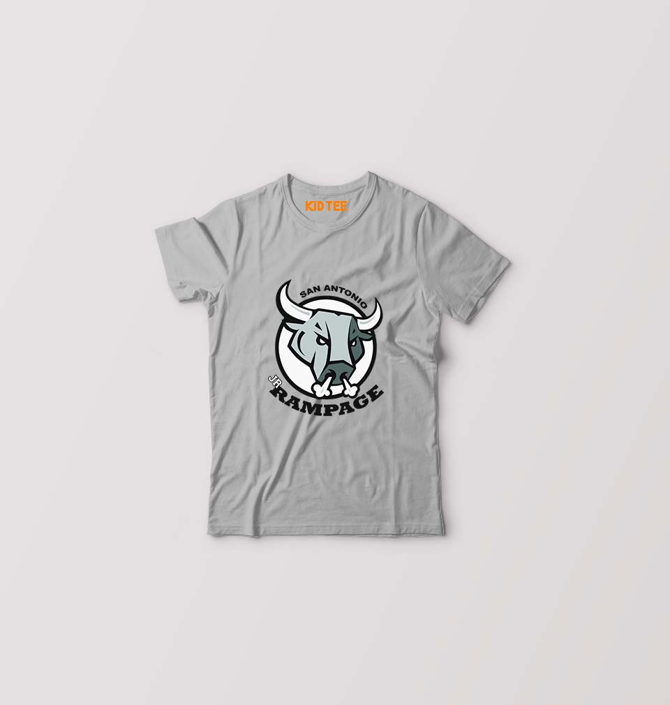Rampage Kids T-Shirt for Boy/Girl-Grey-Ektarfa.online