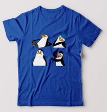 Load image into Gallery viewer, Penguins of Madagascar T-Shirt for Men-Royal Blue-Ektarfa.online
