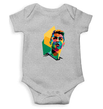 Load image into Gallery viewer, Cristiano Ronaldo CR7 Kids Romper For Baby Boy/Girl-0-5 Months(18 Inches)-Grey-Ektarfa.online
