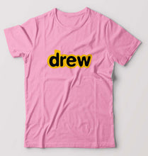 Load image into Gallery viewer, Drew T-Shirt for Men-S(38 Inches)-Light baby pink-Ektarfa.online
