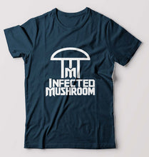 Load image into Gallery viewer, Infected Mushroom T-Shirt for Men-Navy Blue-Ektarfa.online
