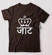 Load image into Gallery viewer, Jaat T-Shirt for Men-Coffee Brown-Ektarfa.online
