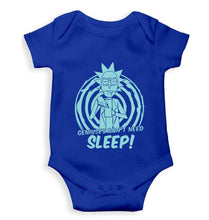 Load image into Gallery viewer, Rick and Morty Kids Romper For Baby Boy/Girl-0-5 Months(18 Inches)-Royal Blue-Ektarfa.online
