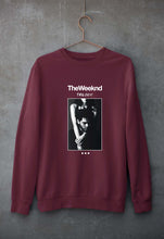 Load image into Gallery viewer, The Weeknd Trilogy Unisex Sweatshirt for Men/Women-S(40 Inches)-Maroon-Ektarfa.online
