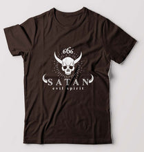 Load image into Gallery viewer, O-Parts Hunter 666 Satan T-Shirt for Men-Coffee Brown-Ektarfa.online
