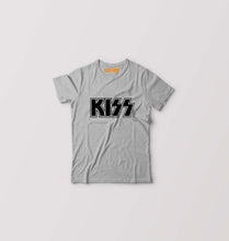 Load image into Gallery viewer, Kiss Rock Band Kids T-Shirt for Boy/Girl-Grey-Ektarfa.online

