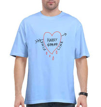 Load image into Gallery viewer, Harry Styles Oversized T-Shirt for Men-Baby Blue-Ektarfa.online
