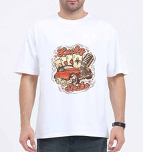 Load image into Gallery viewer, Poker Oversized T-Shirt for Men-White-Ektarfa.online
