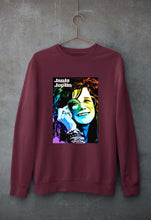 Load image into Gallery viewer, Janis Joplin Unisex Sweatshirt for Men/Women-Maroon-Ektarfa.online
