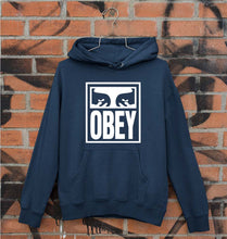 Load image into Gallery viewer, Obey Unisex Hoodie for Men/Women-S(40 Inches)-Navy Blue-Ektarfa.online
