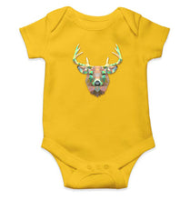 Load image into Gallery viewer, TRIANGLE_DEER Kids Romper For Baby Boy/Girl-0-5 Months(18 Inches)-Yellow-Ektarfa.online
