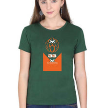 Load image into Gallery viewer, Max Verstappen T-Shirt for Women-XS(32 Inches)-Dark Green-Ektarfa.online
