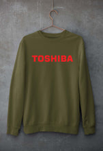 Load image into Gallery viewer, Toshiba Unisex Sweatshirt for Men/Women-S(40 Inches)-Olive Green-Ektarfa.online
