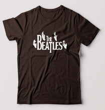 Load image into Gallery viewer, The Beatles T-Shirt for Men-S(38 Inches)-Coffee Brown-Ektarfa.online
