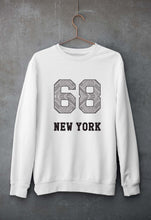 Load image into Gallery viewer, New York Unisex Sweatshirt for Men/Women-S(40 Inches)-White-Ektarfa.online
