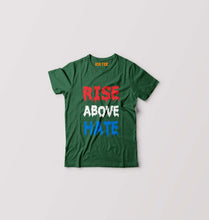 Load image into Gallery viewer, Rise Above Hate John Cena Kids T-Shirt for Boy/Girl-Dark Green-Ektarfa.online
