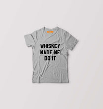 Load image into Gallery viewer, Whiskey Kids T-Shirt for Boy/Girl-Grey-Ektarfa.online
