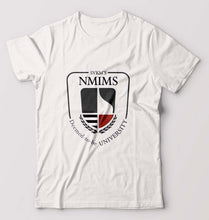Load image into Gallery viewer, NMIMS T-Shirt for Men-White-Ektarfa.online
