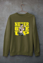 Load image into Gallery viewer, John Cena WWE Unisex Sweatshirt for Men/Women-S(40 Inches)-Olive Green-Ektarfa.online
