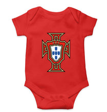 Load image into Gallery viewer, Portugal Football Kids Romper For Baby Boy/Girl-0-5 Months(18 Inches)-Red-Ektarfa.online
