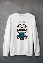 Load image into Gallery viewer, Minion Unisex Sweatshirt for Men/Women-White-Ektarfa.online

