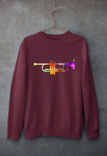 Load image into Gallery viewer, Trumpet Unisex Sweatshirt for Men/Women-Maroon-Ektarfa.online
