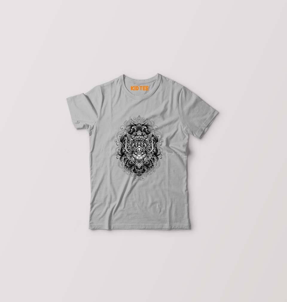 Monster Kids T-Shirt for Boy/Girl-0-1 Year(20 Inches)-Grey-Ektarfa.online