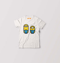Load image into Gallery viewer, Minion Illustrator Kids T-Shirt for Boy/Girl-White-Ektarfa.online
