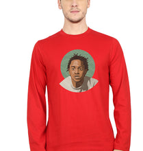 Load image into Gallery viewer, Kendrick Lamar Full Sleeves T-Shirt for Men-Red-Ektarfa.online
